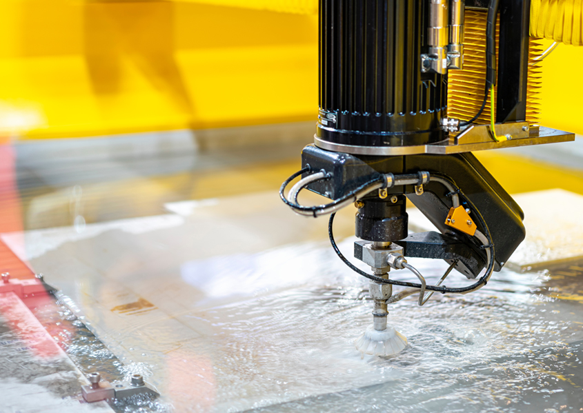 bus industries - waterjet cutting